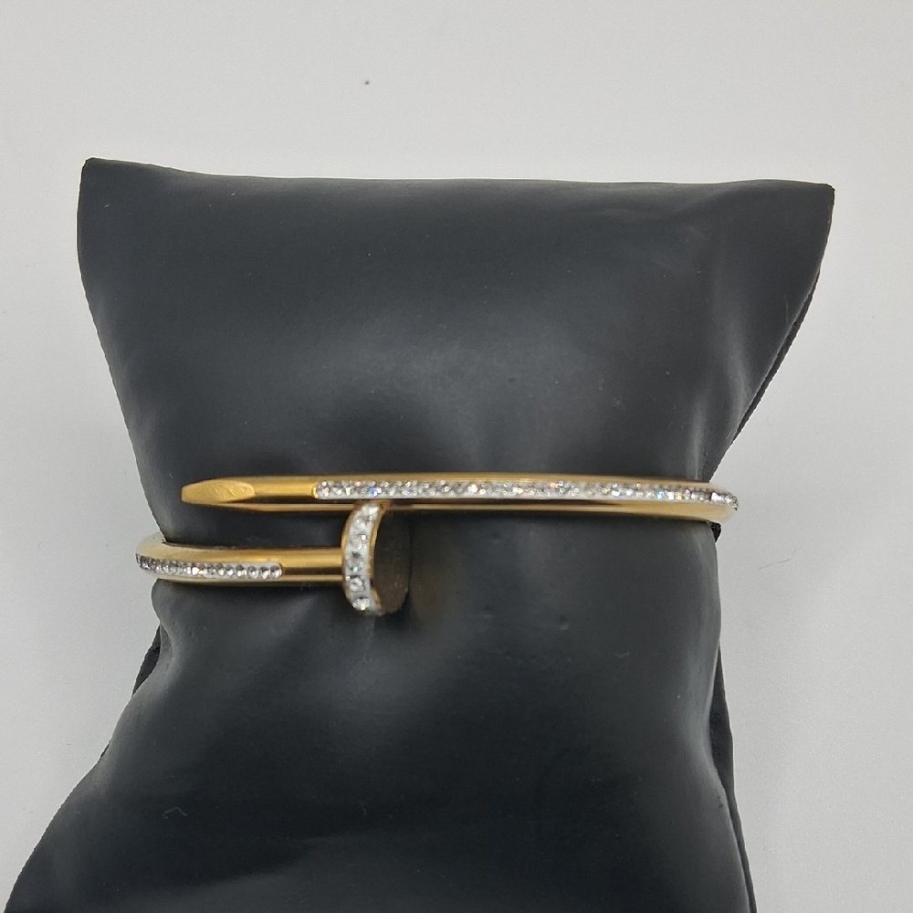 Chic Gold and Silver Women's Bracelet
